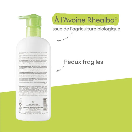A-derma LES INDISPENSABLES - Lait Corps Hydratation 24H - Peaux Fragiles, 400ml