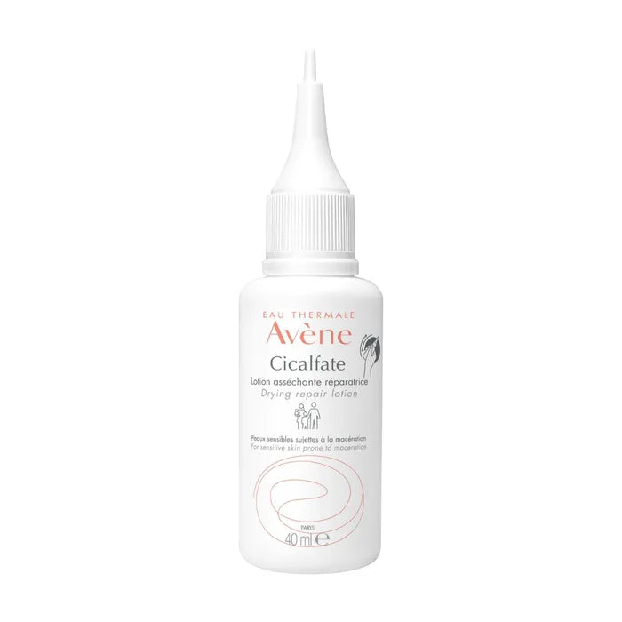 Avène CICALFATE - Lotion Asséchante Réparatrice Antibactérienne - Corps - Peaux Sensibles Irritées, 40ml