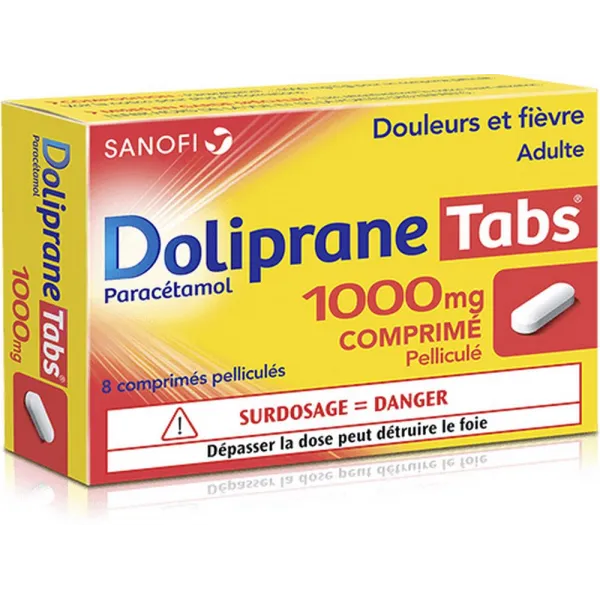 DOLIPRANETABS 1000MG TABLET 8