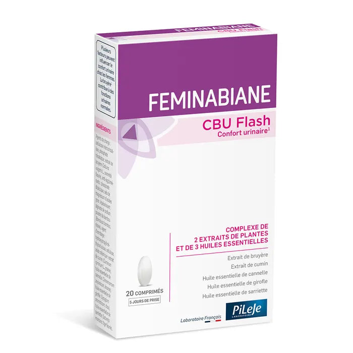 PILEJE Feminabiane CBU Flash – 20 Comprimés