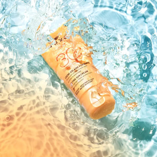 Nuxe SUN - Crème Solaire Fondante SPF30 - Visage - Tous Types de Peaux, 50ml