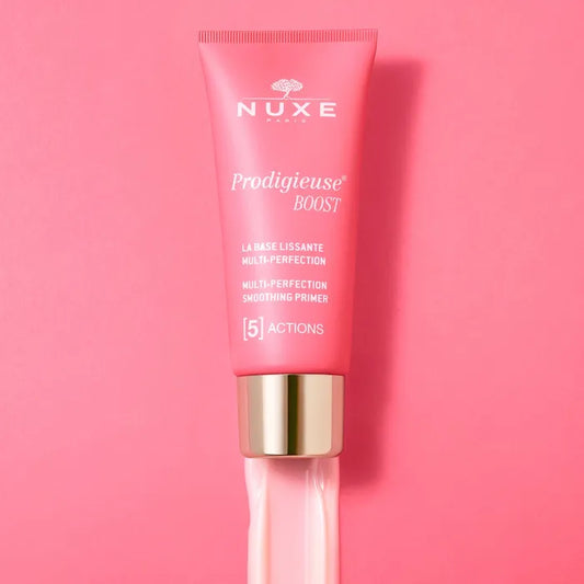 Nuxe PRODIGIEUSE BOOST - La Base Lissante Multi-Perfection 5 Actions - Visage - Tous Types de Peaux, 30ml