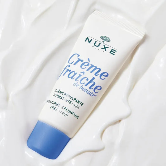 Nuxe CRÈME FRAÎCHE DE BEAUTÉ - Crème Repulpante Hydratante 48h - Visage - Peaux Normales, 30ml