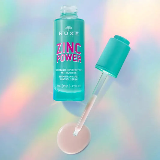 Nuxe ZINC POWER - Sérum Anti-Imperfections Anti-Boutons - Visage - Peaux à Tendance Acnéique, 30ml