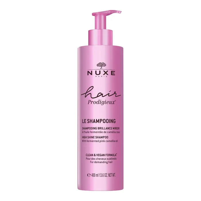 Nuxe HAIR PRODIGIEUX - Shampooing Brillance Miroir - Tous Types de Cheveux, 400ml