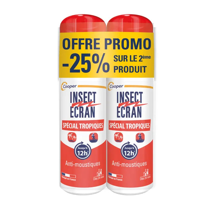 SPECIAL TROPIQUES - Spray Répulsif Peau Adultes et Enfants, 2x75ml