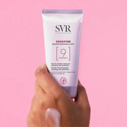 SVR SENSIFINE – Baume Démaquillant - Visage et Yeux - Peaux Sensibles, 100g