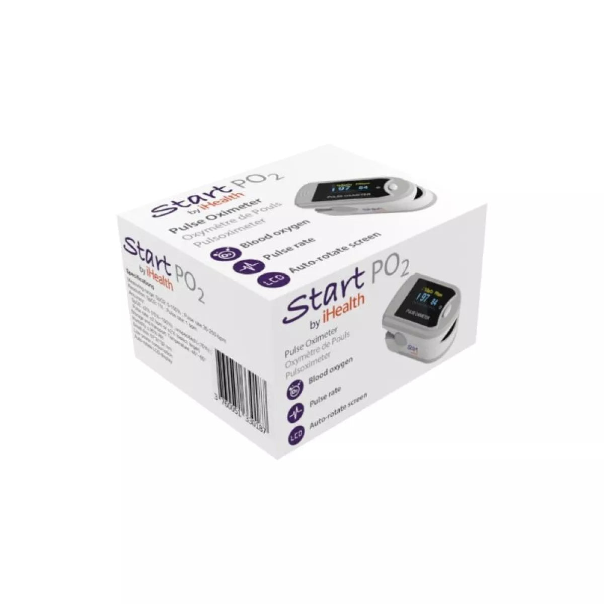 Start by iHealth PO2 – Oxymètre de Pouls (PO6)