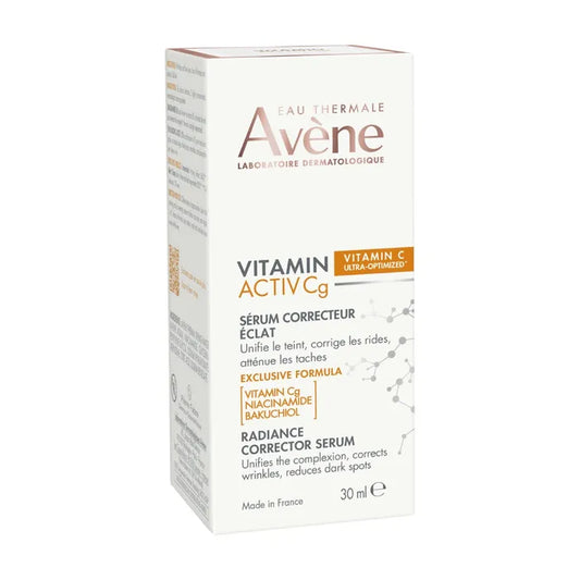 Avène VITAMIN ACTIV Cg - Sérum Correcteur Eclat - Visage - Tous Types de Peaux, 30ml