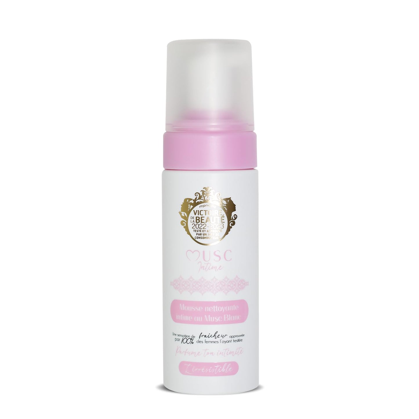 Musc Intime Mousse Intime Nettoyante – Musc Blanc L'Irrésistible