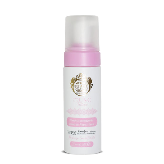 Musc Intime Mousse Intime Nettoyante – Musc Blanc L'Irrésistible