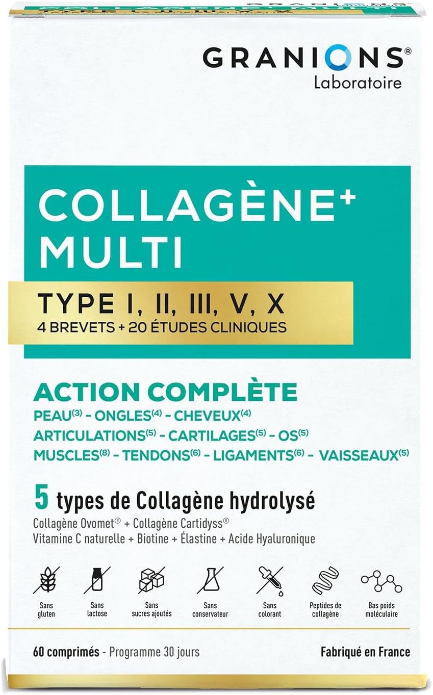 Granions Multi Collagène – Comprimés – Boîte de 60