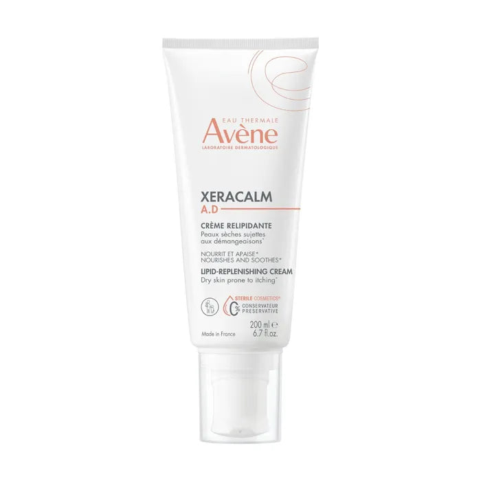 Avène XERACALM A.D - Crème Relipidante - Corps - Peaux Sèches à Tendance Atopique, 200ml