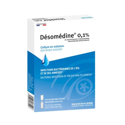 Désomedine 0,1 % – 10 unidoses de 0,6 ml
