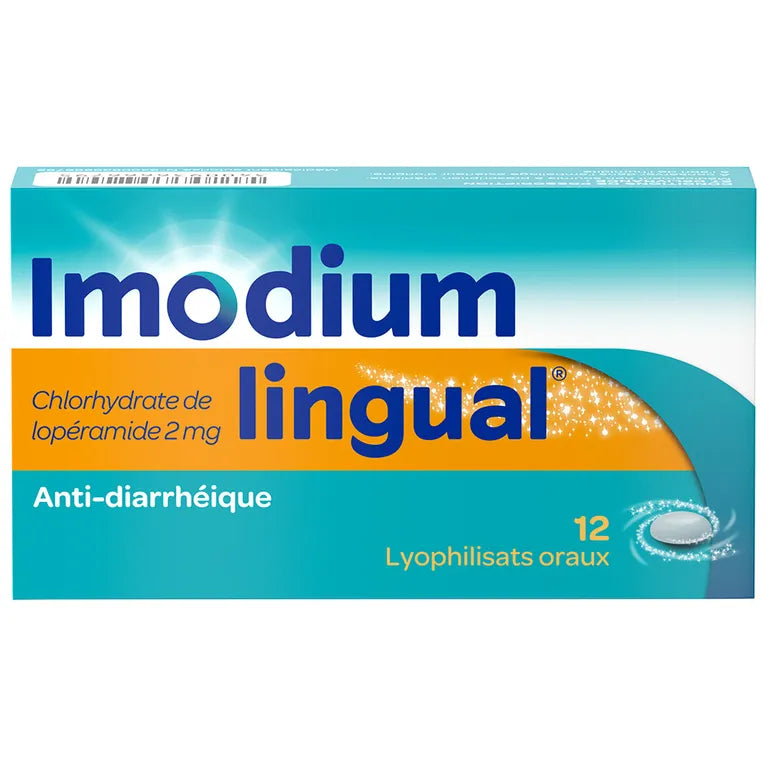 Imodium Lingual – Orodispersible Tablets – Box of 12