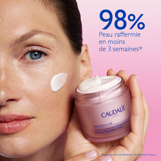 Caudalie – Resveratrol-Lift – Crème Cachemire Redensifiante au Resvératrol 50mL