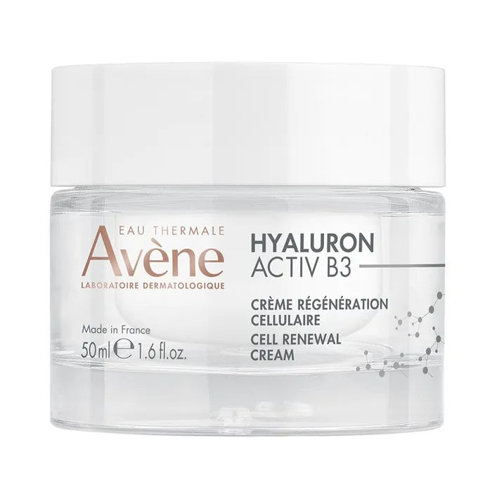 Avène HYALURON ACTIV B3 - Crème de Jour Régénération Cellulaire - Visage - Tous Types de Peaux, 50ml