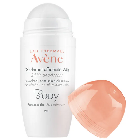 Avène BODY - Déodorant Efficacité 24h - Corps - Peaux Sensibles, 50ml