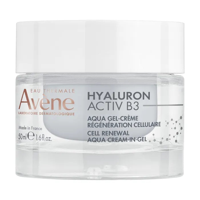 Avène HYALURON ACTIV B3 - Aqua Gel-Crème Régénération Cellulaire - Visage - Tous Types de Peaux, 50ml