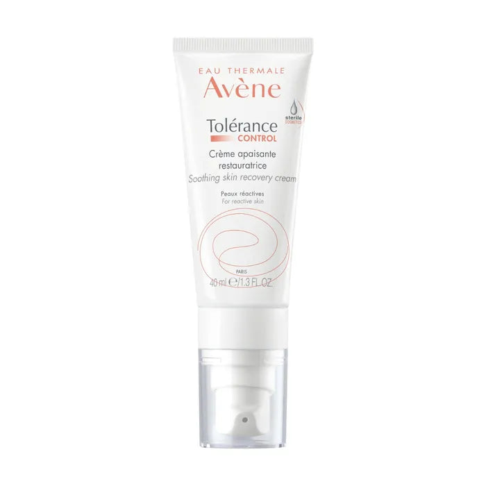 Avène TOLERANCE CONTROL - Crème Apaisante Restauratrice - Visage - Peaux Réactives, 40ml