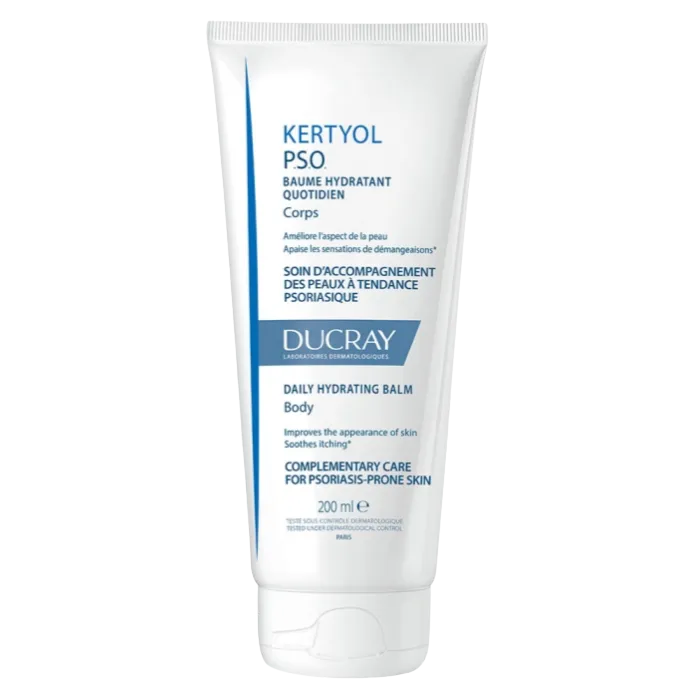 Ducray KERTYOL PSO - Daily Moisturizing Balm - Body - Psoriatic Skin, 200ml