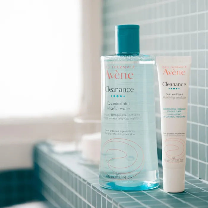 Avène CLEANANCE - Soin Matifiant Sébo-Réducteur Hydratant - Visage - Peaux Grasses à Imperfections, 40ml