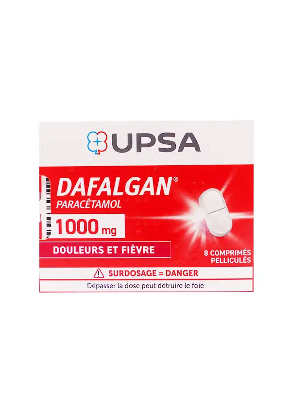 DAFALGAN 1000MG CPR 8
