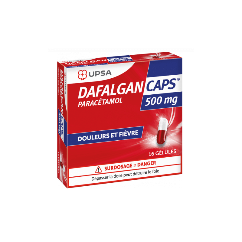 Dafalgan Caps 500 mg gélule