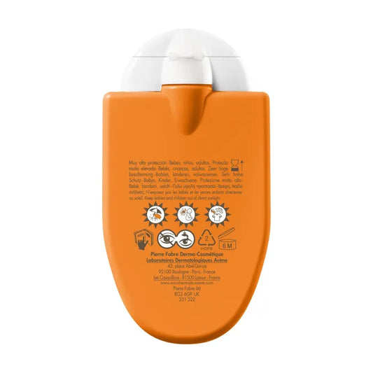 Avène SOLAIRE - Réflexe Crème Solaire Famille SPF50+ - Visage et Corps - Peaux Sensibles, 30ml