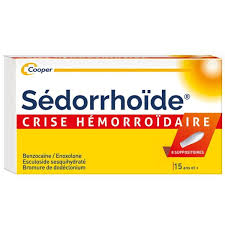 SedorrhoÏde Crise HémorroÏdaire 8 Suppositoires