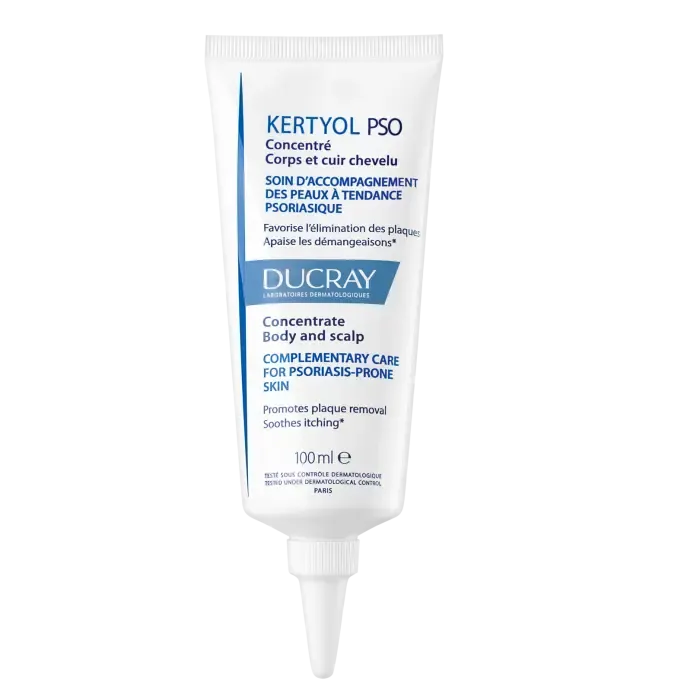 Ducray KERTYOL PSO - Concentrate for Local Use - Body and Scalp - Psoriatic Skin, 100ml