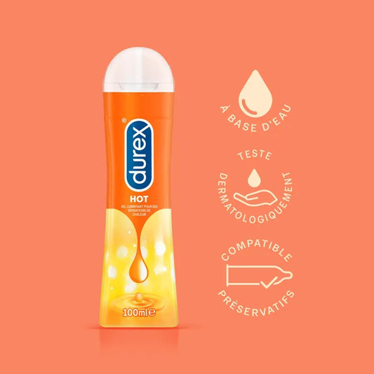Durex HOT - Gel Lubrifiant, 100ml