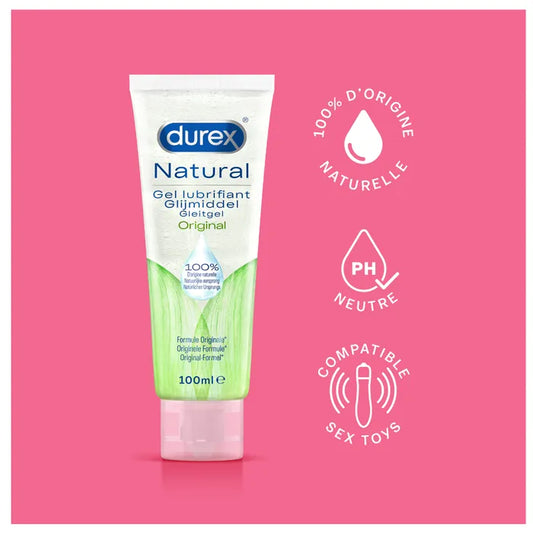 Durex NATURAL - Gel Lubrifiant Original, 100ml
