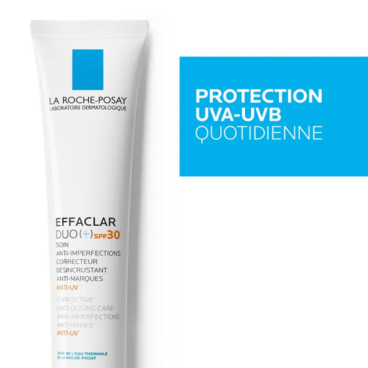 La Roche-Posay EFFACLAR DUO+ - Soin Correcteur Anti-Imperfections SPF30, 40ml