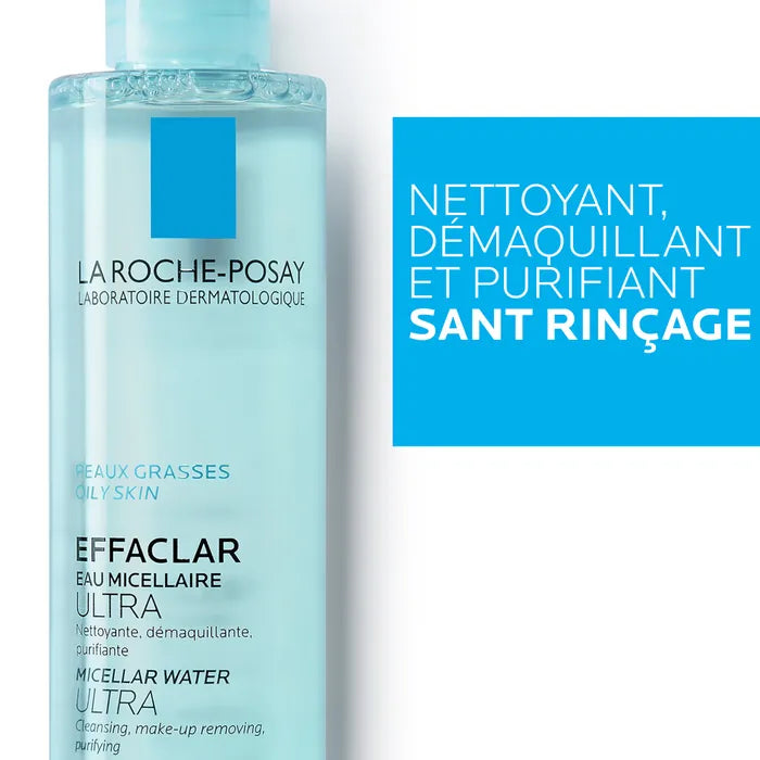 La Roche-Posay EFFACLAR - Eau Micellaire Ultra Peaux Grasses, 400ml