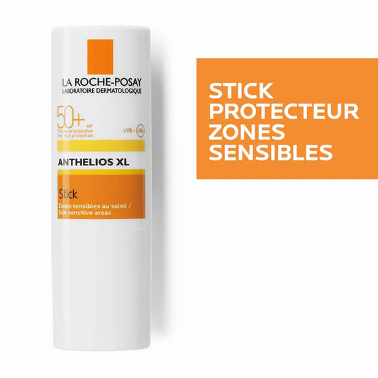 La Roche-Posay ANTHELIOS XL - SPF50+ Stick Protection Solaire, Zones Sensibles, 9g