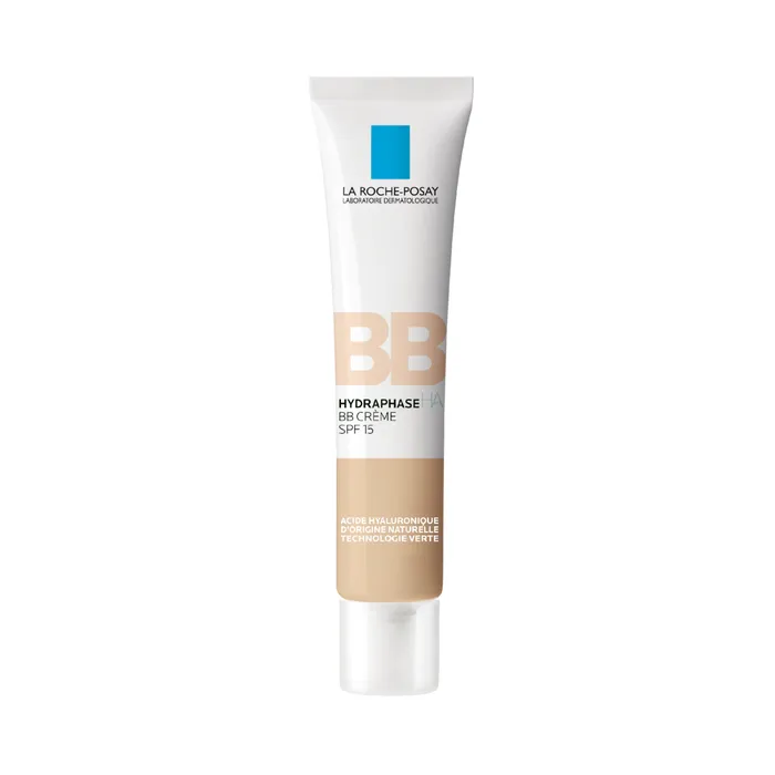 La Roche-Posay HYDRAPHASE HA - BB Crème SPF15 Hydratante Teinte Claire - Tous Types de Peaux, 40ml