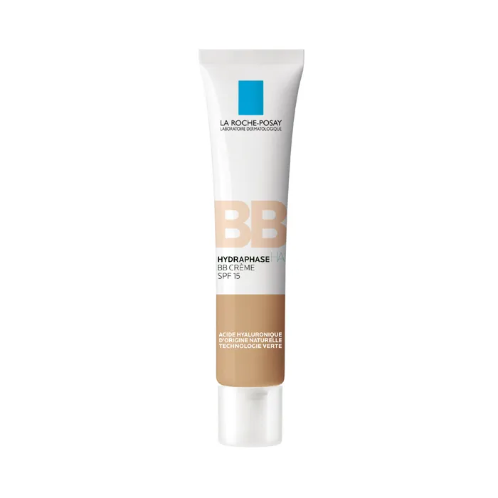 La Roche-Posay HYDRAPHASE HA - BB Crème SPF15 Hydratante Teinte Medium - Tous Types de Peaux, 40ml