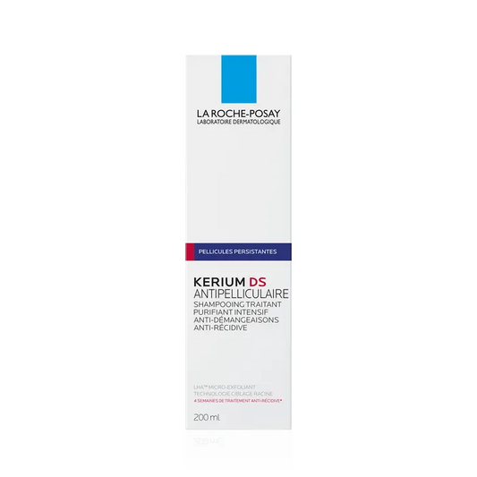 La Roche-Posay KERIUM DS - Shampoing Anti-Pelliculaire Traitant Intensif - Pellicules persistantes, 200 ml