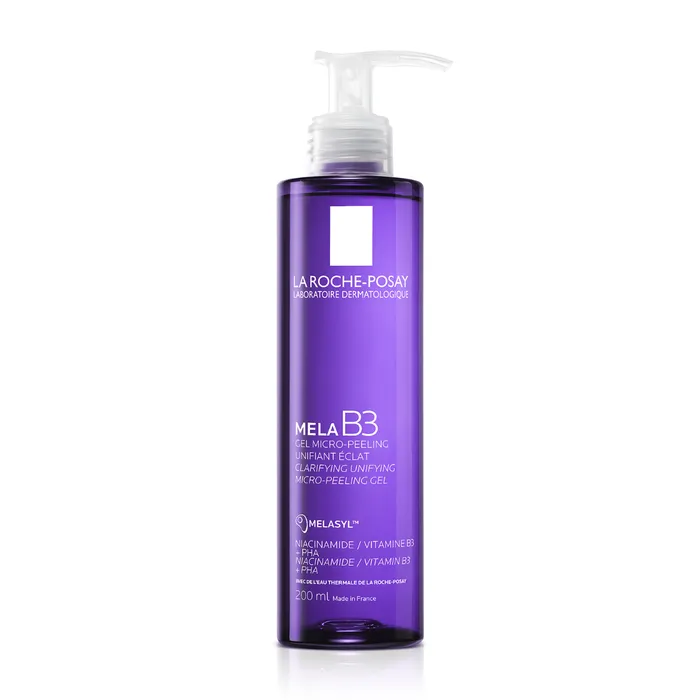 La Roche-Posay MELA B3 - Gel Micro-peeling Unifiant Eclat Visage, 200ml