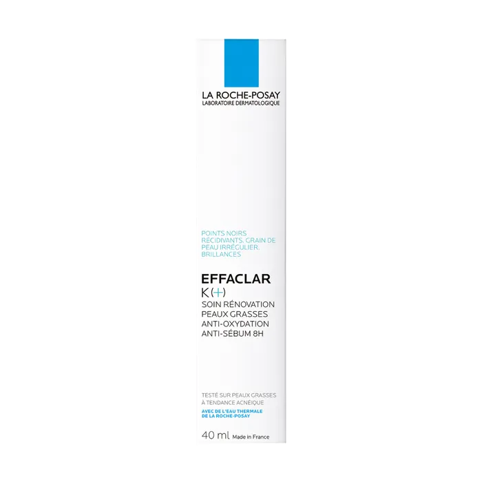 La Roche-Posay EFFACLAR K+ - Soin Visage Anti Points Noirs, 40ml