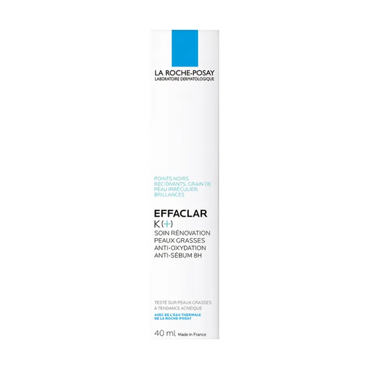 La Roche-Posay EFFACLAR K+ - Soin Visage Anti Points Noirs, 40ml