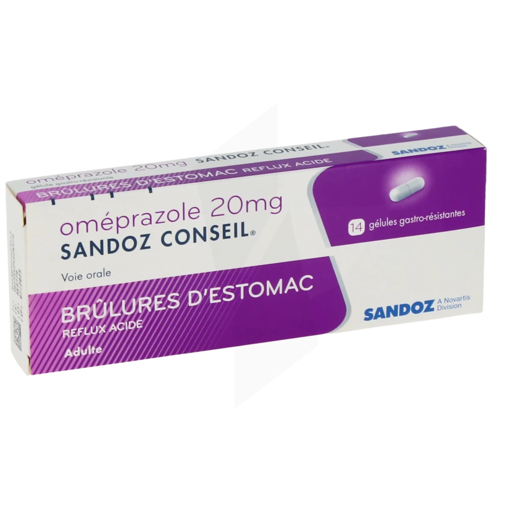 OMEPRAZOLE SDC 20MG GELU BT14