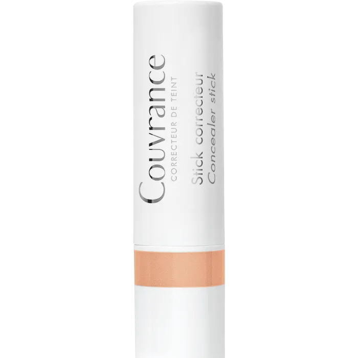 Avène COUVRANCE - Stick Correcteur Corail SPF30 - Visage - Peaux Sensibles, 3g