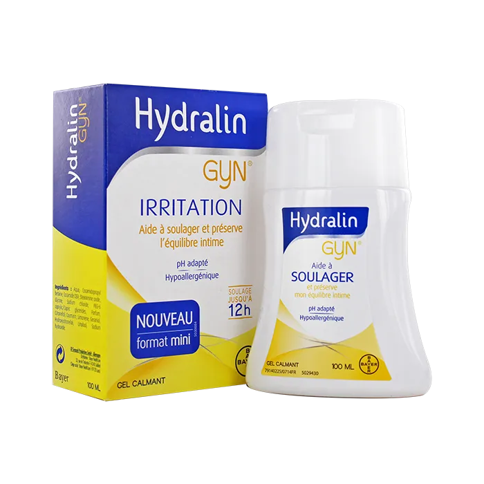 Hydralin Gyn – Gel Lavant Calmant Irritation – 100 ml