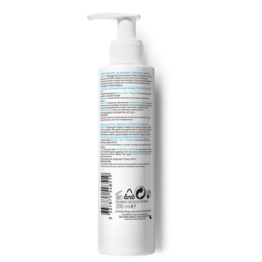 La Roche-Posay CICAPLAST B5 - Gel Lavant Moussant Assainissant Apaisant, 200ml