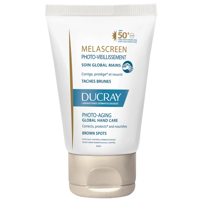 Ducray MELASCREEN - Photo-aging Global Care SPF50+ - Hands - Dark Spots, 50ml
