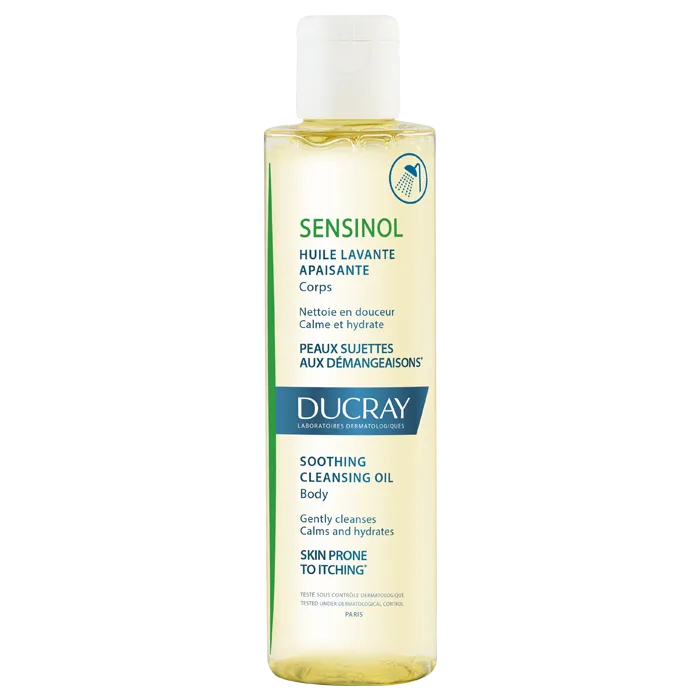 Ducray SENSINOL - Soothing Cleansing Oil - Body - Itchy Skin, 400ml