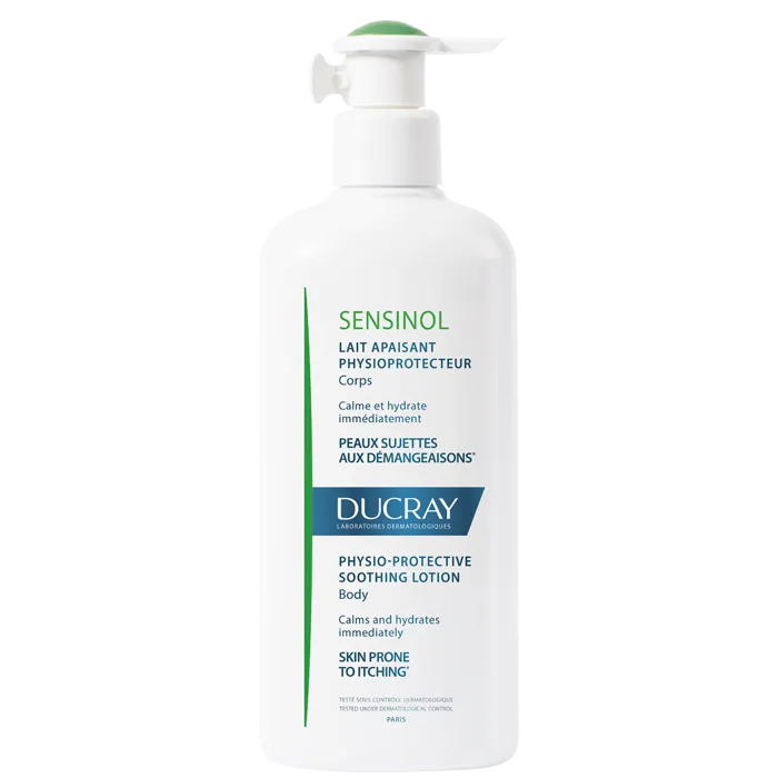 Ducray SENSINOL - Physioprotective Soothing Milk - Body - Itchy Skin, 400ml