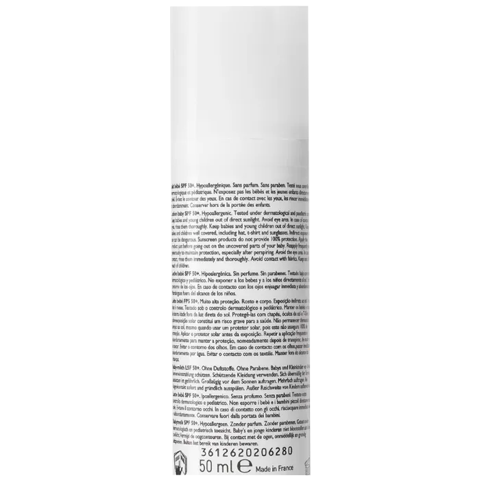 La Roche-Posay ANTHELIOS DERMO-PEDIATRICS - SPF50+ Crème Solaire Bébé Très Haute Protection Haute Tolérance, 50ml